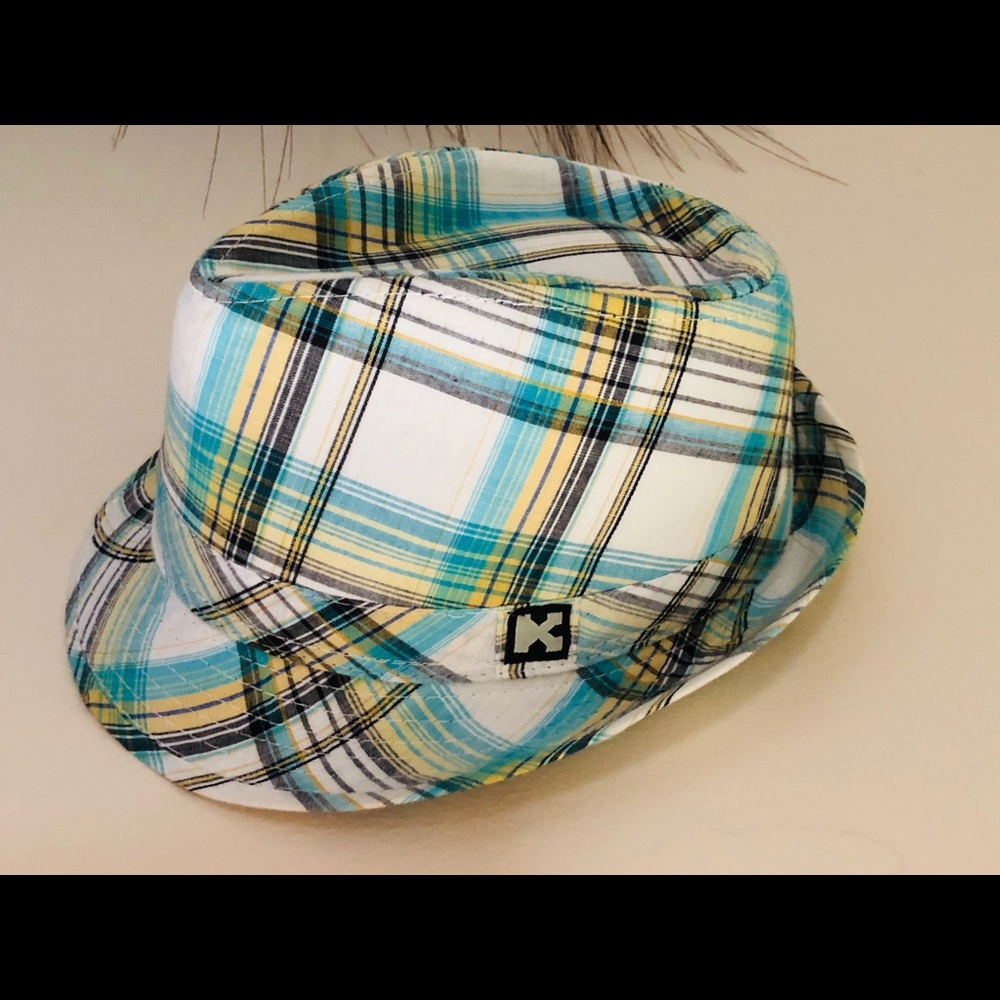 Bo Ho Pastel Plaid Kenny K Dress Hat Mens or woman’s